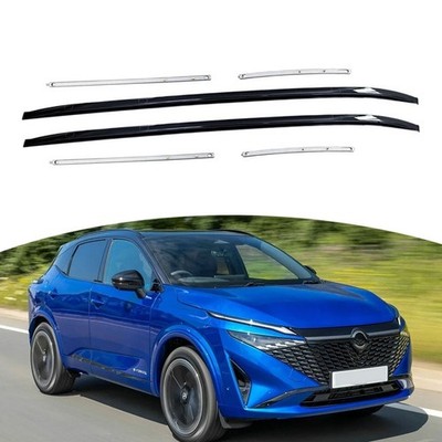 2PCS Roof Rail Fits For Nissan Qashqai J12 2023-2025 Cross Bar Luggage Bars Bolt