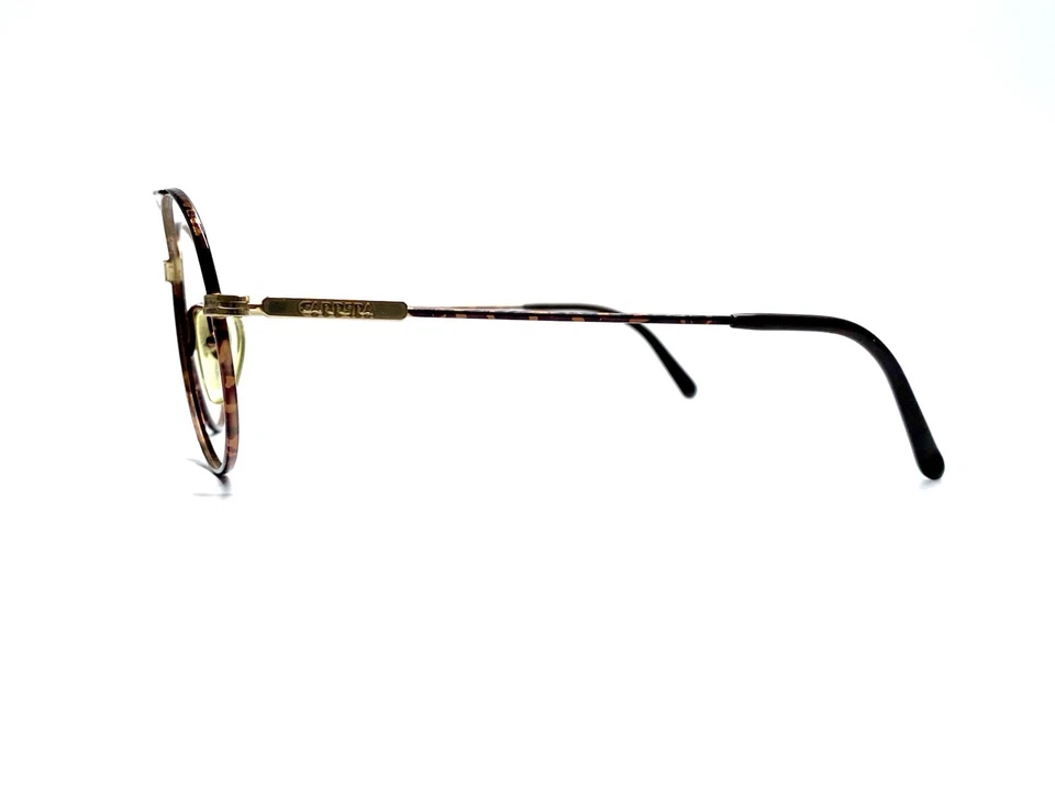 Óculos aviador Carrera marrom dourado metal tartaruga Áustria 5464 41 55 17 140 - Imagem 3 de 4