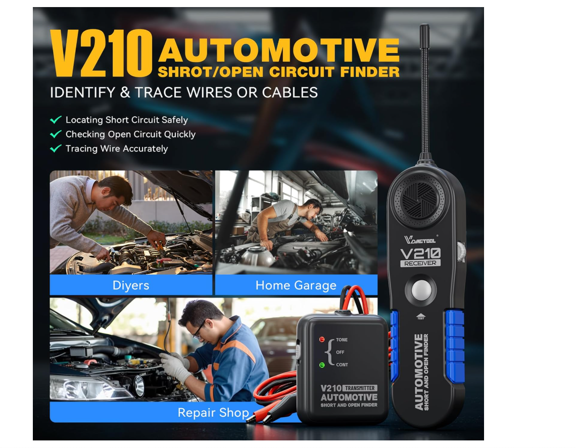 Unbranded Auto Wire Tracker & Circuit Tester 6-42V – Short/Open Finder With 1-Year Warranty 2 thumbnail image