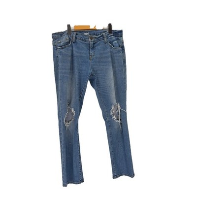 BDG Urban Outfitters Mid Rise Baggy Jeans Size 35Inch Ripped Distressed