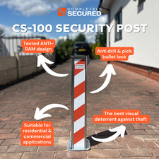 CS-100 Telescopic Bollard Security Post - Nationwide Supply And Fit From £300