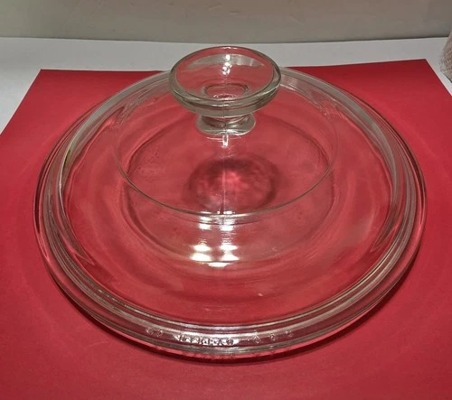 Pyrex G5C Glass Lid, 7-3/4" OD, 7" ID, Compatible with Rival Crockpot 3100 GC