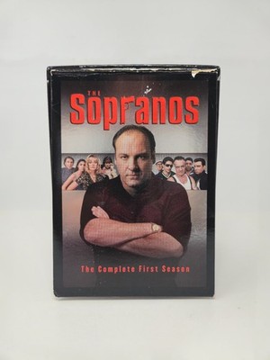 Vintage The Sopranos Complete First Season VHS Box Set HBO 5 Tape Collection