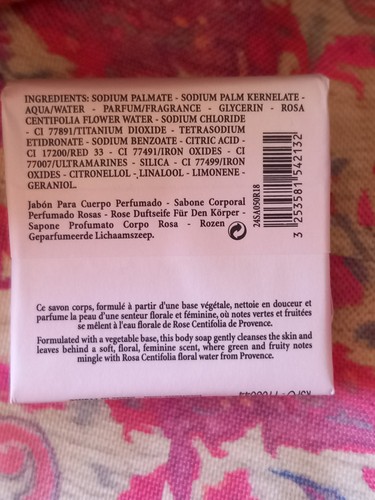 L'OCCITANE En Provence ROSE Soap 50g - New - Picture 2 of 2