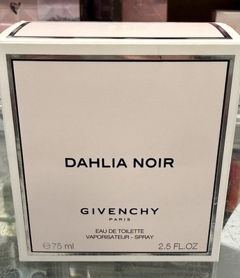 DAHLIA NOIR By Givenchy 2.5oz 75ml Eau De Toilette Spray - NEW IN BOX