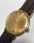 Vintage Omega Seamaster Automatic Watch 14K Gold Filled 34mm