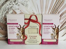 3-Pack Provence Essentials Coconut Oat Goat s Milk Oats Bar Soap 10 oz Each