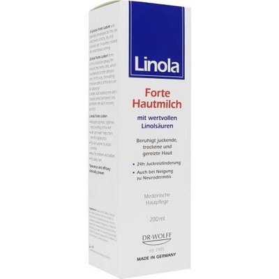 LINOLA Hautmilch Forte 200 ml