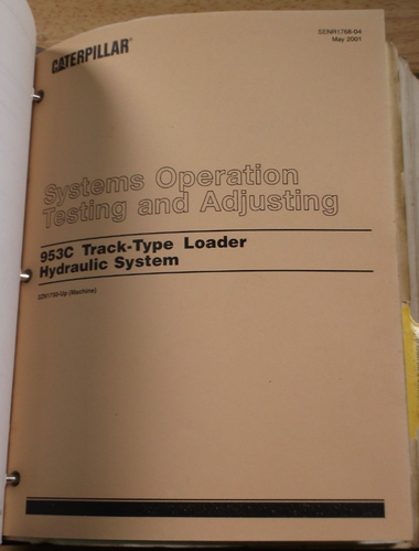 CAT Caterpillar 953C Piste Chargeur Service Magasin Réparation Livre Manuel - Photo 14 sur 22