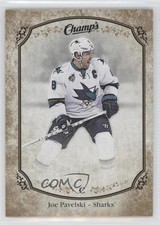 2015-16 Upper Deck Champ's Short Prints Gold Front Joe Pavelski #221 1o3