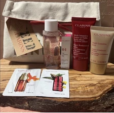Clarins x FEED "Cultivate Kindness" Skincare Gift Set - 7-Piece - NEW