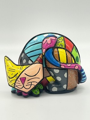 ''Tim'' Cat Figurine by Romero Britto.