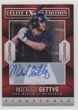 2014 Panini Elite Extra Edition Prospects 499/499 Michael Gettys #91 Auto 9gj