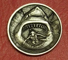HOBO Buffalo Nickel Shark & Diver Real US Nickel