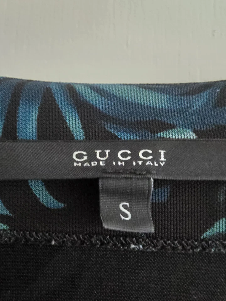 Vestido negro para mujer Gucci. Diseño cruzado. Negro Talla S Foto 2 de 3