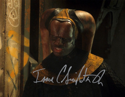 Isaac C. Singleton Jr.   Original signiertes Autogramm mit COA ~ *STAR WARS*