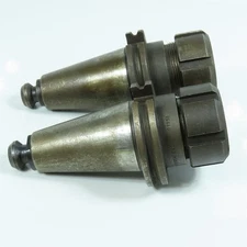 Universal Engineering 91954 CAT45 Collet Tool Holder W/Retention Knob Lot of 2