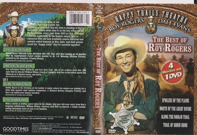 The Best of Roy Rogers - 4 Films DVD W/case Nice!