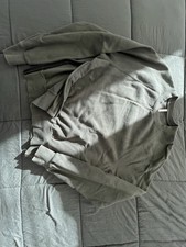 Fear Of God Essentials Zipper Crewneck Black size Small