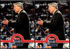 SkyBox USA Don Nelson (2) Card Lot - A REAL GEM – MAKE EVERY DAY SPECIAL!