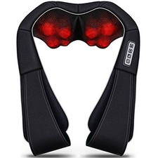 Christmas Gifts for Women Men, Shiatsu Neck and Shoulder Massager with Heat