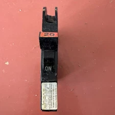 FEDERAL PACIFIC 20 AMP SINGLE POLE BREAKER STAB LOK THIN