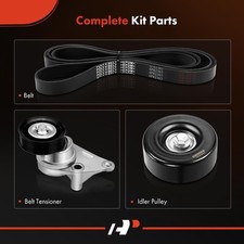 Correa Serpentina De Repuesto Para Chevy Suburban, Silverado, GMC Sierra, Cadillac Y Más | Evan-Fischer