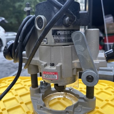Porter Cable Router Kit 6902 Motor 6931 Plunge Base & 1001 FIXED BASE USA