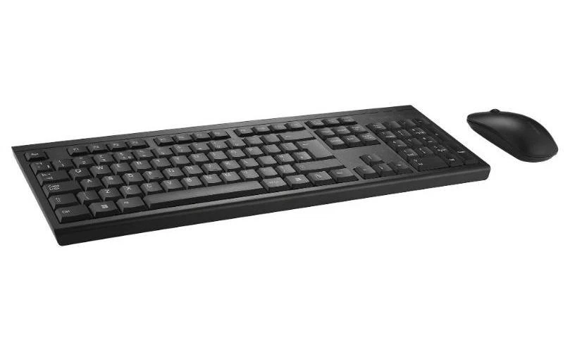 KM150 EQ Wireless Keyboard & Mouse Deskset, Black - K75562UK - Image 3 of 4
