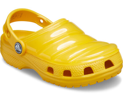 crocs Classic Neo Puff Clog Kids Canary Croslite