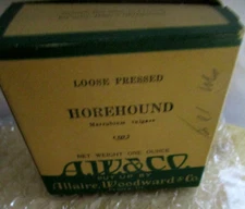 Vintage Allaire, Woodward & Co HOREHOUND 1900s Apothecary