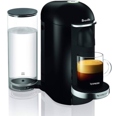 Nespresso Breville Virtuo Deluxe Espresso Machine - Black  (BNV420IBL1BUC1)