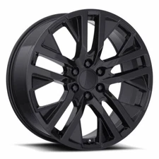 FACTORY REPRODUCTIONS FR 96 GMC CarbonPro 24X10 6X139.7 ET31 Gloss Blk (Qty 1)