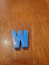Vintage Fisher Price Magnetic Alphabet Letter W School House Desk Replacement