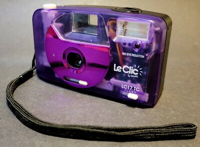 Vintage Clear Purple Le Clic by Concord LC17 TC Point Shoot 35mm Film  Camera