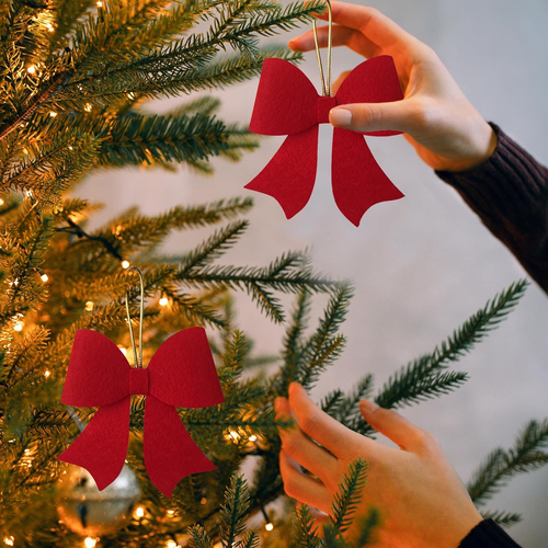 11 Stück Weihnachtsbaum Anhänger,Weihnachtsanhänger Elch Deko,Christbaumschmuck - Bild 7 von 7
