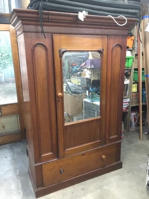 Antique Cedar Wardrobe Linen Press Antiques Gumtree Australia