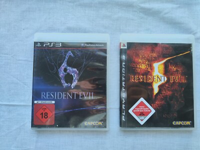PS3 Spiel Resdident Evil 5 & 6 Set Bundle