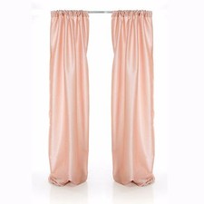 Glenna Jean Ribbons  Roses 100-Inch Window Curtain Panel Set of 2 