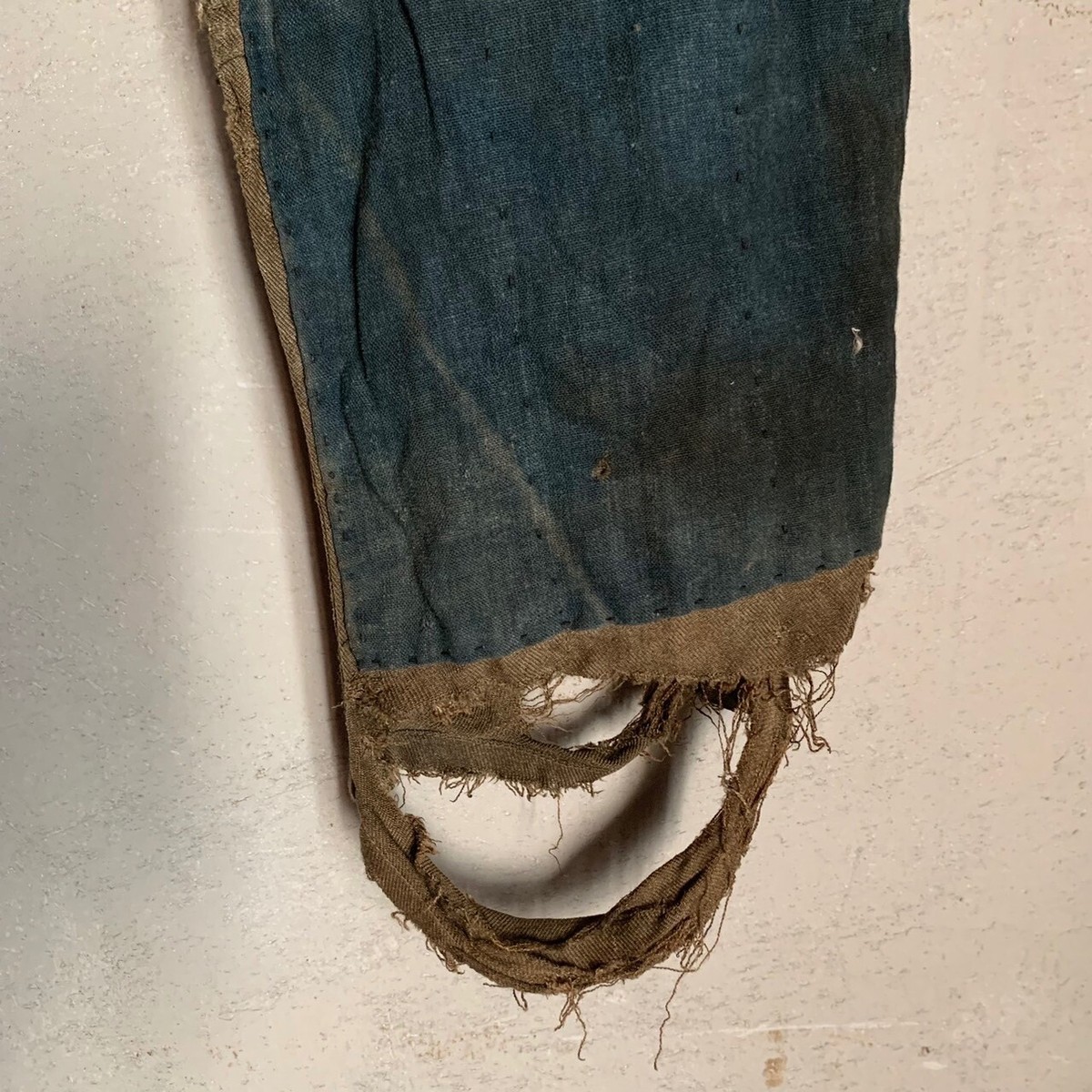 Japanese antique BORO work pants trousers tsugihagi patched