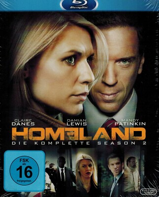 BLU-RAY NEU/OVP - Homeland (2011) - Die komplette Season (Staffel) 2