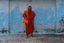 6 Piece Complete Tailored Organic Cotton Theraveda Buddhist Monk Monastic Robe