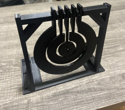 Airsoft/ Nerf Spin-around Target Perfect for Indoor airsoft target practice!