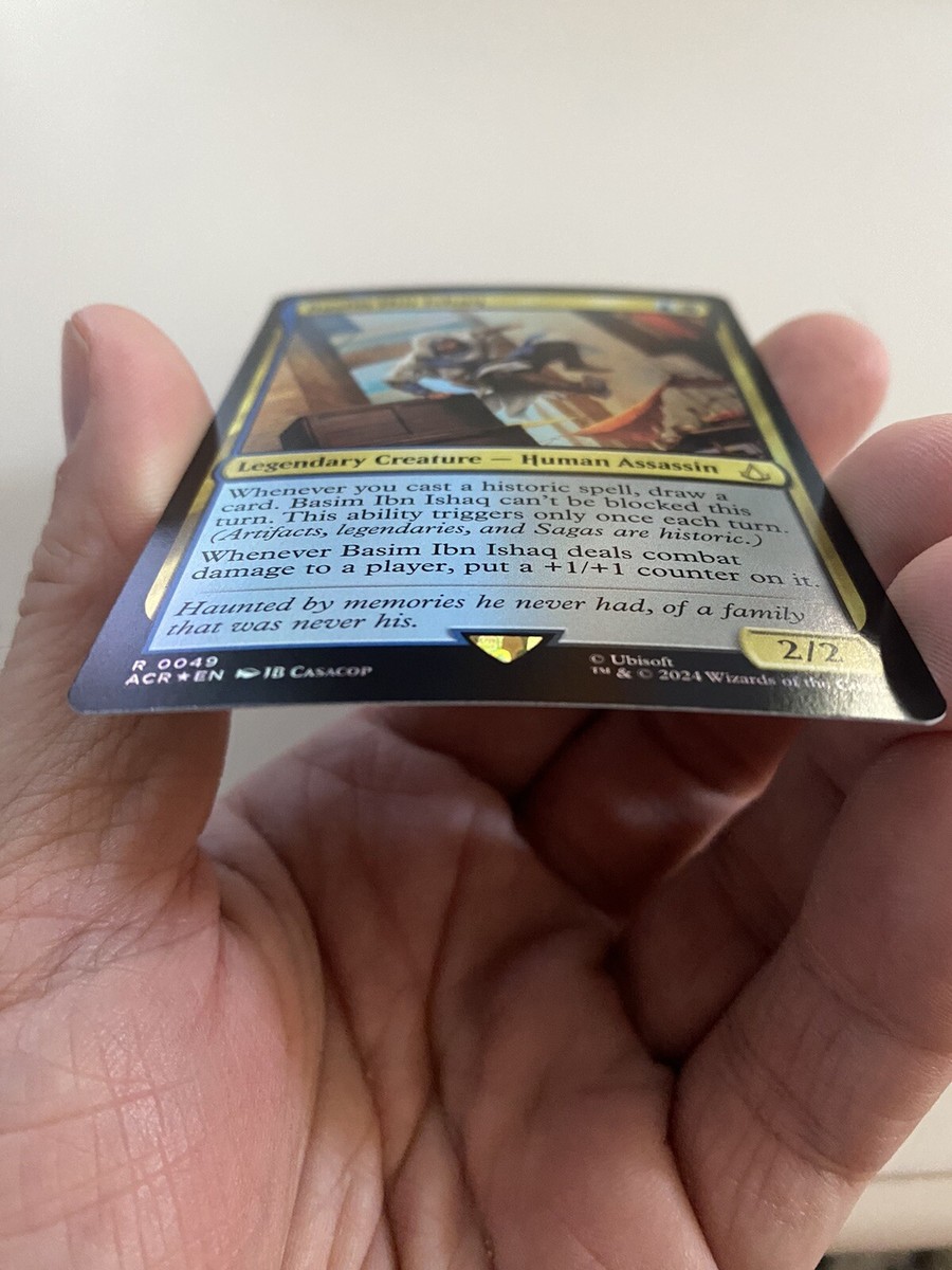 Basim Ibn Ishaq (0049) *FOIL* Base Rare Assassin's Creed ACR MTG