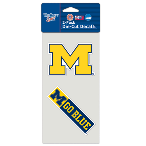 Michigan Wolverines Decal (Set of 2) - Picture 1 of 1