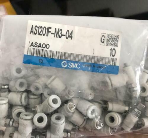 10 Stück Neu SMC AS1201F-M3-04 Drehzahlregelventil Kostenloser Versand - Bild 4 von 4