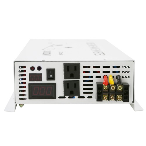 2500W Pure Sine Wave Inverter 12V DC to 120V AC Power Converter Off Grid Car RV - Picture 6 of 9