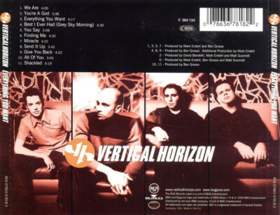 CD Rock Vertical Horizon Everything You Want CD, Album 1999