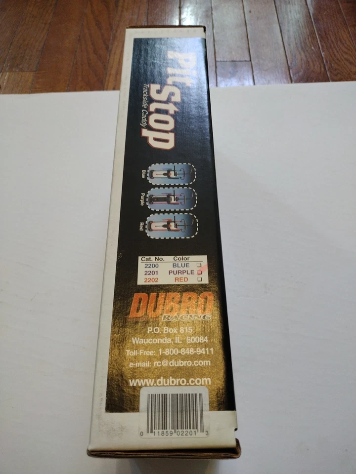 VTG DUBRO RACING PIT STOP TRACKSIDE CADDY NOS SEALED PURPLE - Image 4 of 4