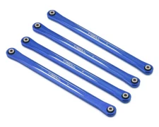 Treal Hobby Losi LMT Aluminum Upper Link Bars (Blue) (4) [TLHTLMT-26]